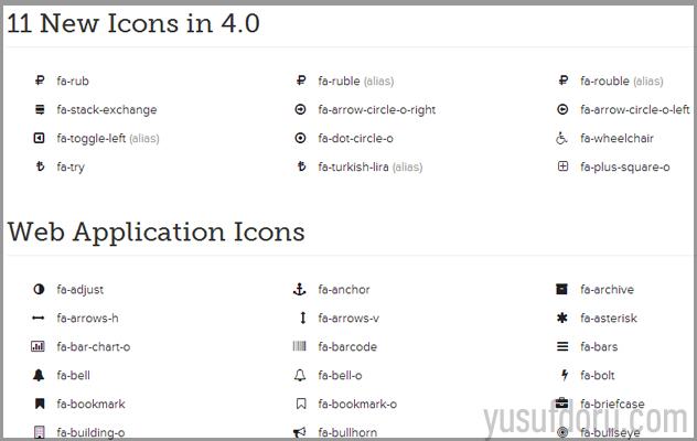 font-awesome